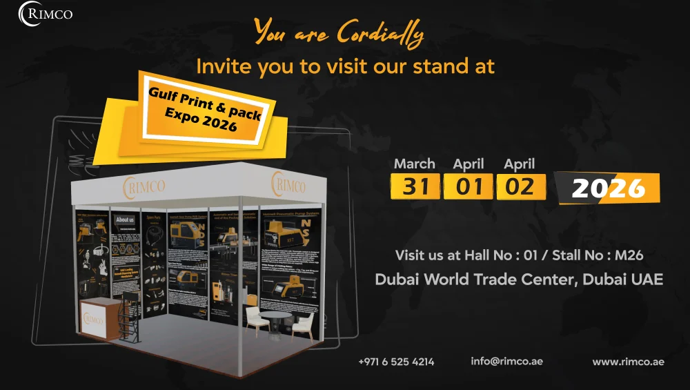 RIMCO at Gulf Print & Pack 2026 – Join Us in Dubai!